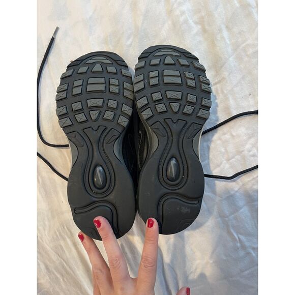 Nike Air Max 97 Triple Black - Womens 7 - Picture 4 of 4